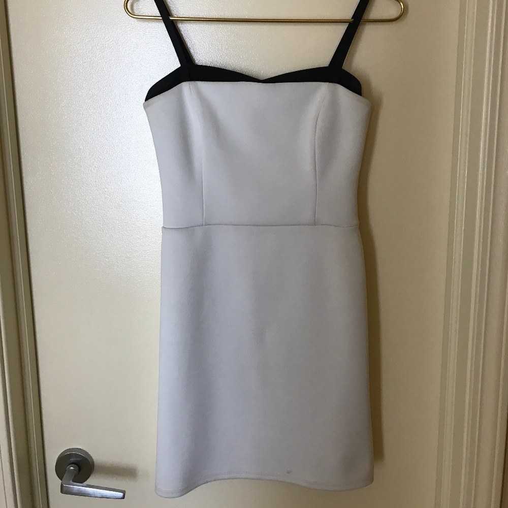 White Body-Con Mini Dress - Size S/M